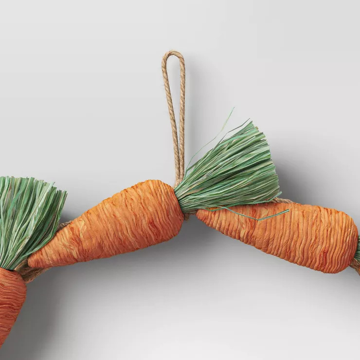 Carrot Easter Wreath - Threshold™ | Target