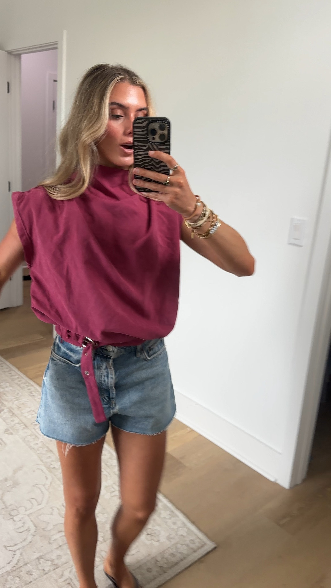 Amazon size small Chevara Women’s Faux Suede Buckle Top Trendy High Neck Sleeveless Vest Ruched Shoulder Crop Summer Blouse

#LTKootd #LTKSaleAlert #LTKSeasonal