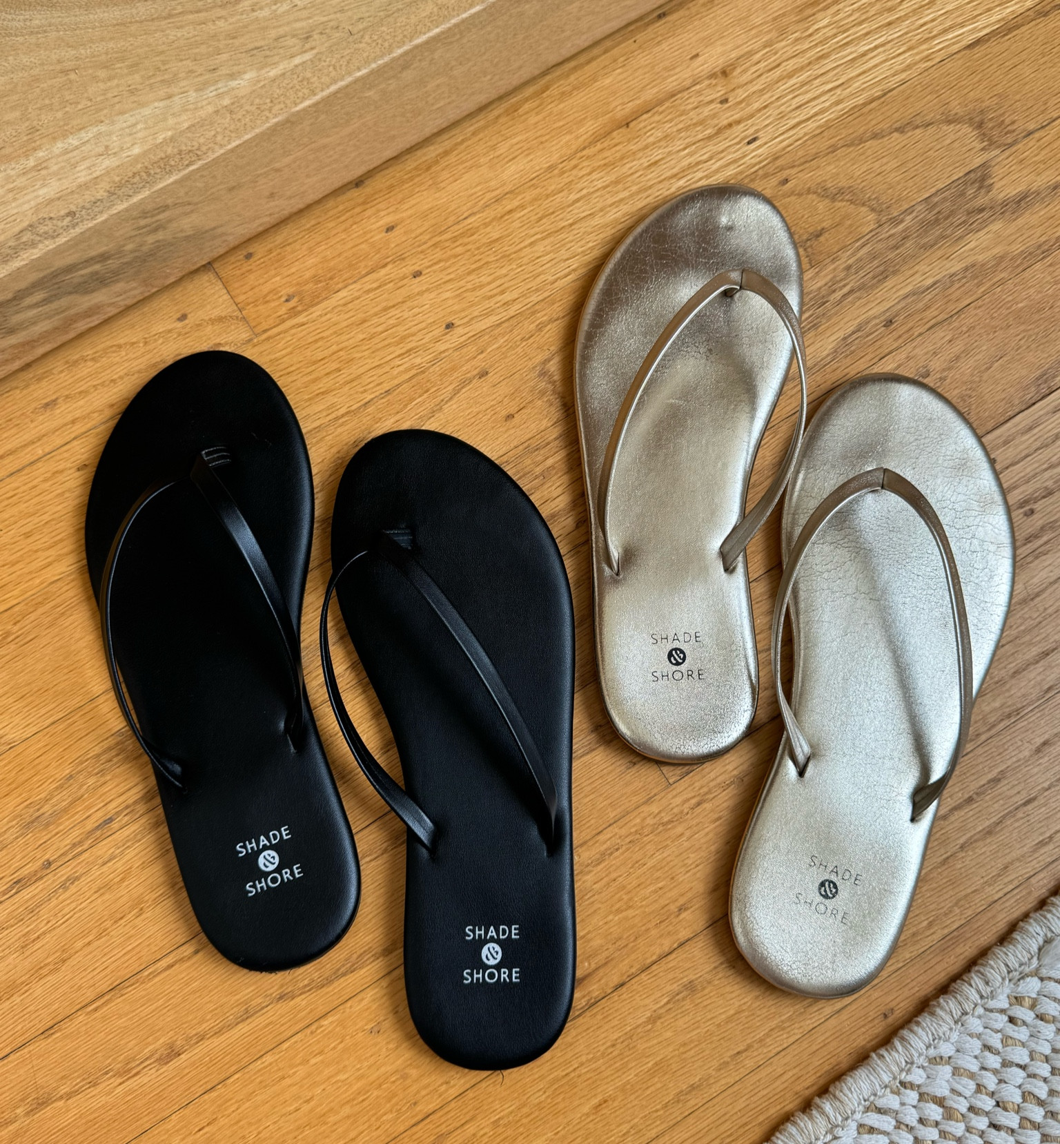 Flip flops on sale for $10! True to size and comfy 

#LTKFindsUnder50 #LTKSaleAlert