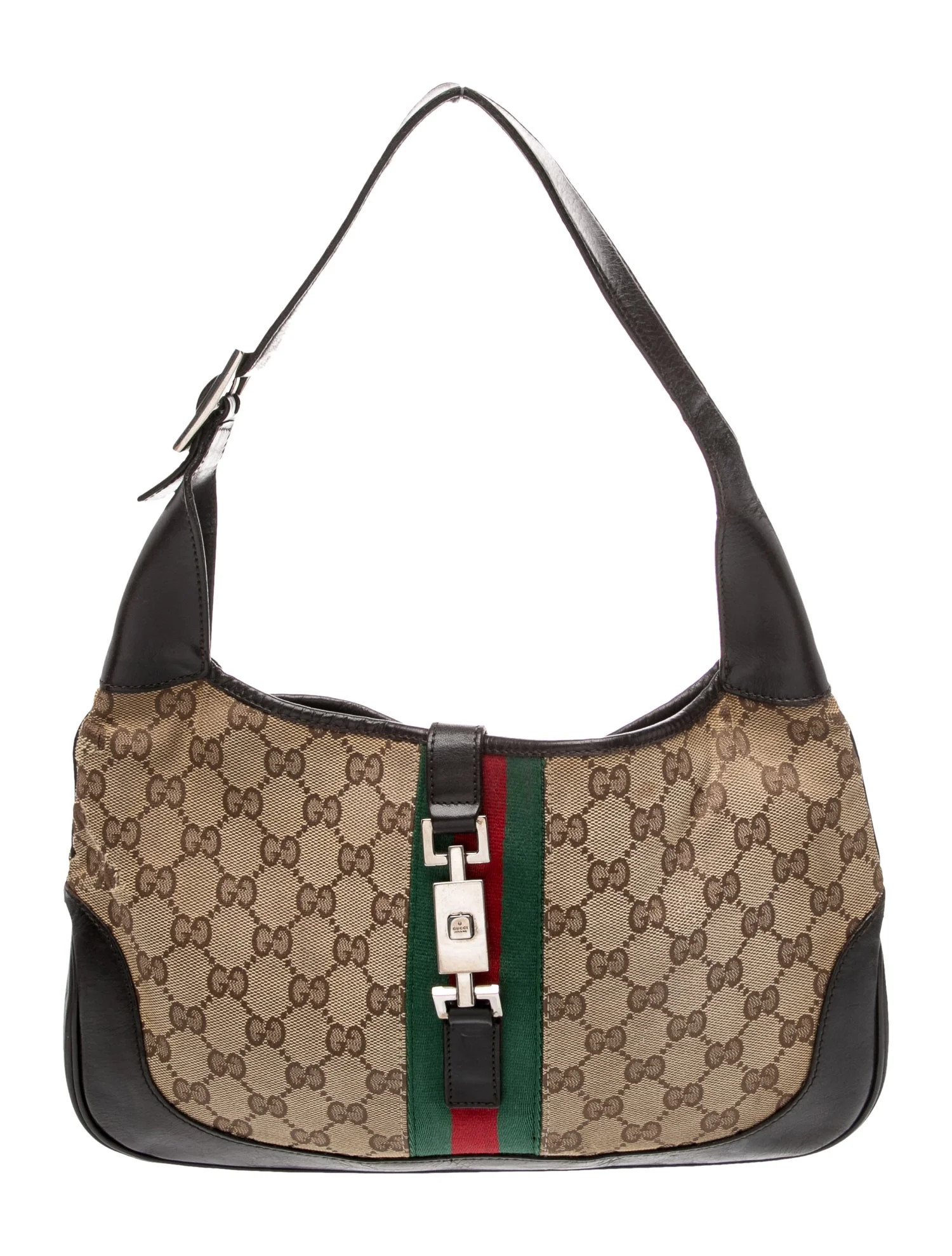 Gucci GG Canvas Jackie 1961 - Brown Shoulder Bags, Handbags - GUC2032597 | The RealReal | The RealReal