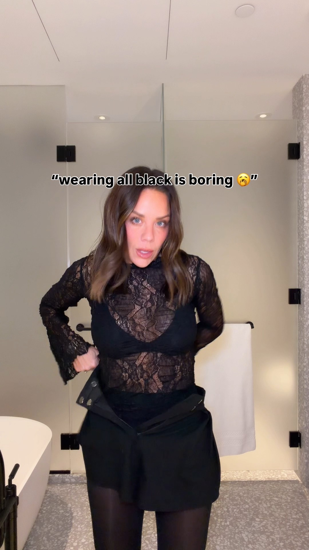 All black outfit for date night! In xs linked lots of extra shorts options but u do RLY love these flirty ones. Ps: my FAVE comfy shoes!

#LTKgrwm #LTKootd #LTKNYFW