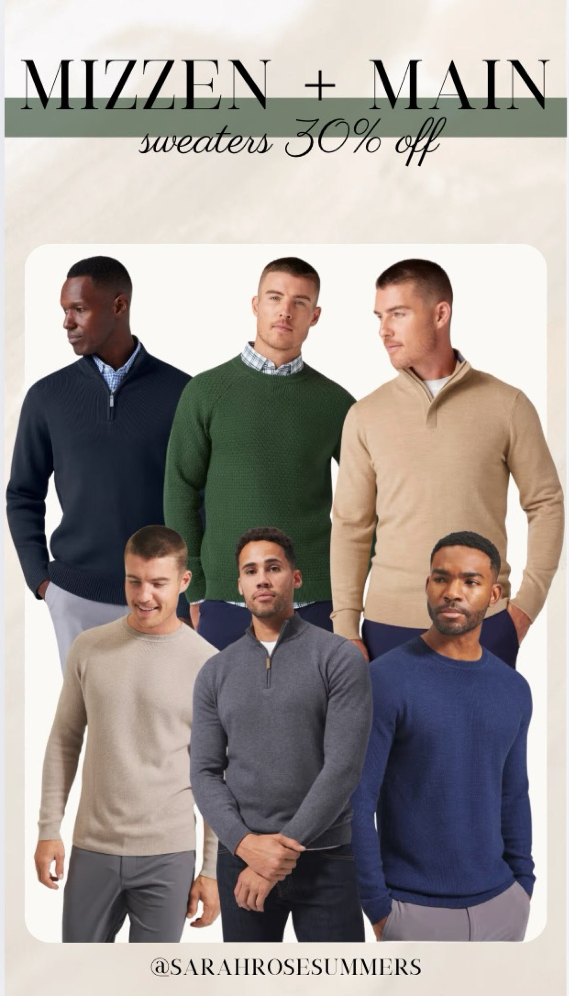 Mizzen + Main 30% off sweaters. Last minute gifts for him will arrive by Christmas. Sweaters and pullovers available in multiple colors

#LTKSaleAlert #LTKGiftGuide #LTKMens