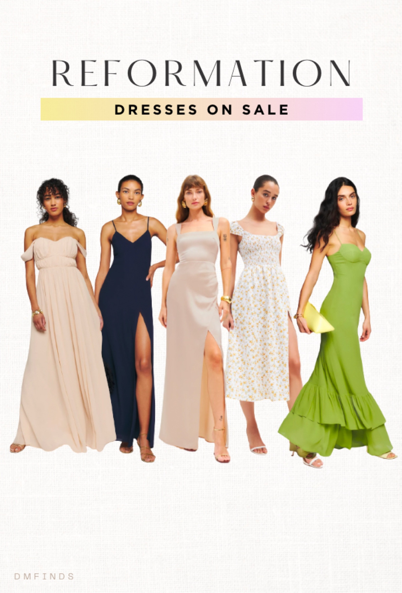 reformation dresses on sale - great labor day deals- long dress 

#LTKwedding #LTKFind #LTKSale