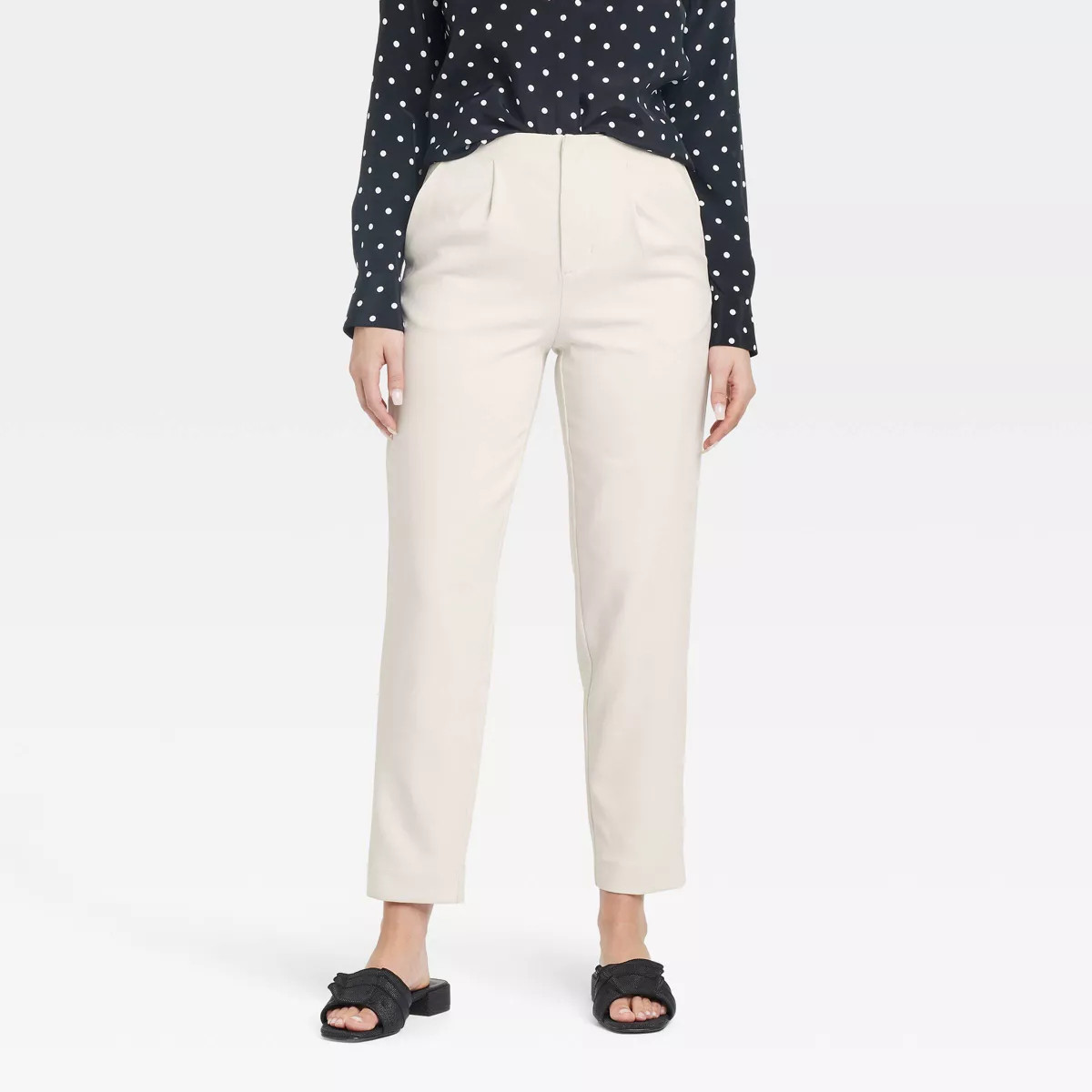 Women's High-Rise Tailored Trousers - A New Day™ | Target