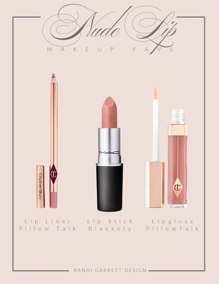 My favorite nude lip combo
Lip liner - Pillow Talk
Lip stick - Blankety
Lip gloss - Pillow Talkk


#LTKstyletip #LTKbeauty #LTKfindsunder50
