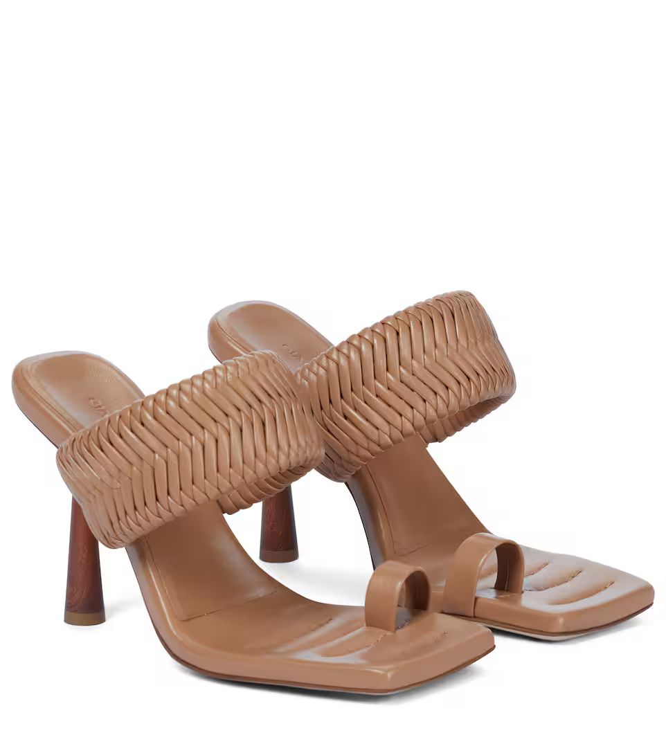 GIA/RHW Rosie 1 leather sandals | Mytheresa (US/CA)