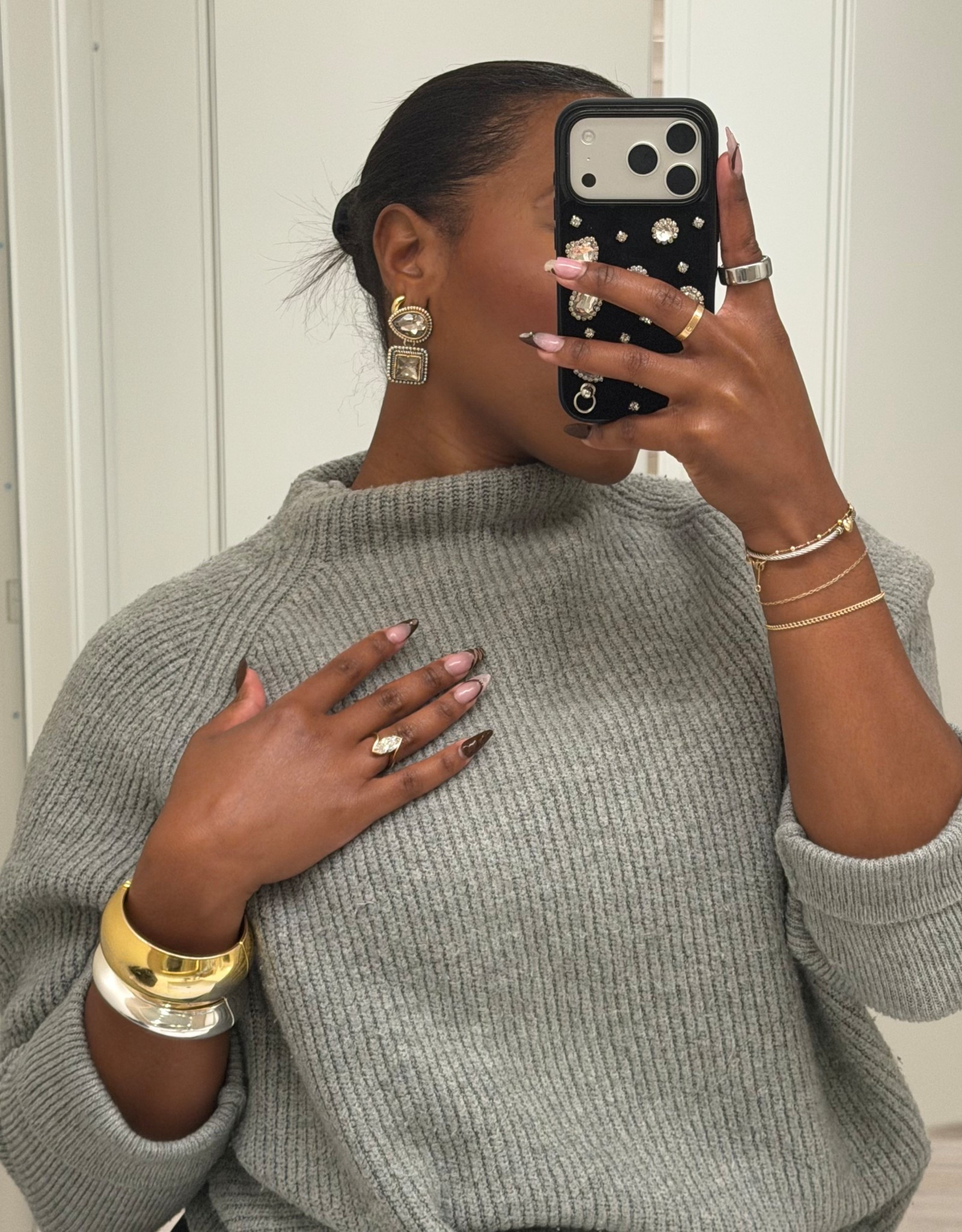 Convinced you can never have too many accessories 💍💎 earrings are Zara and my Oura ring is actually gold but I bought a cover from Amazon!

#LTKGiftGuide #LTKCyberWeek #LTKootd