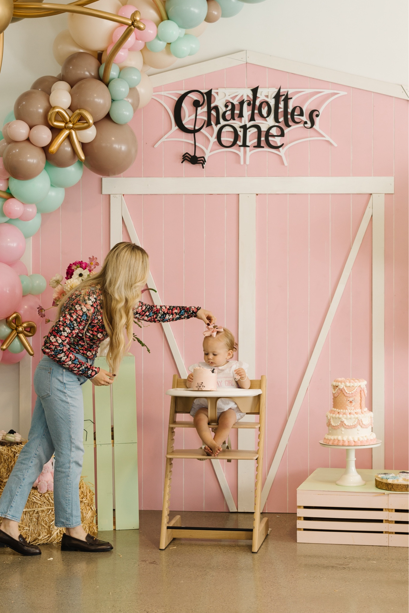 Birthday inspo! I’m wearing the petite jeans from Madewell. We also love this high chair!

#LTKBaby #LTKxMadewell #LTKParties