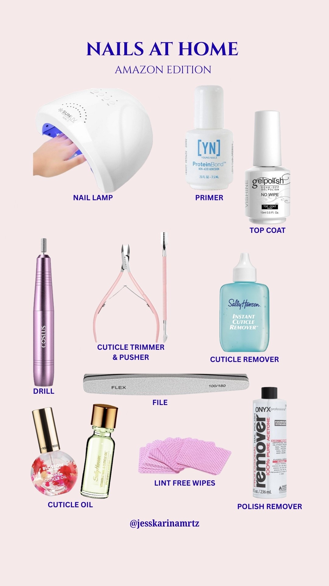 a little nail tech moment 💅🏻I decided to start doing my own nails at home and honestly it’s been such a vibe. here are a few amazon finds that have made the whole process so easy—from shaping to curing, everything’s beginner-friendly and super affordable 🩷

#athomenailtech #amazonfinds #diynails #nailsetup #nailequipment #nailgirl #beautyfinds 

#LTKBeauty #LTKFindsUnder50 #LTKU