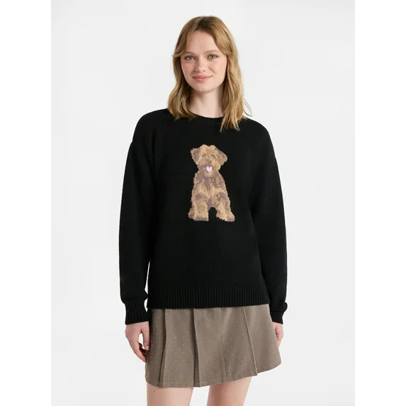 No Boundaries Fashion Icon Sweater, Midweight, Women's | Walmart (US)