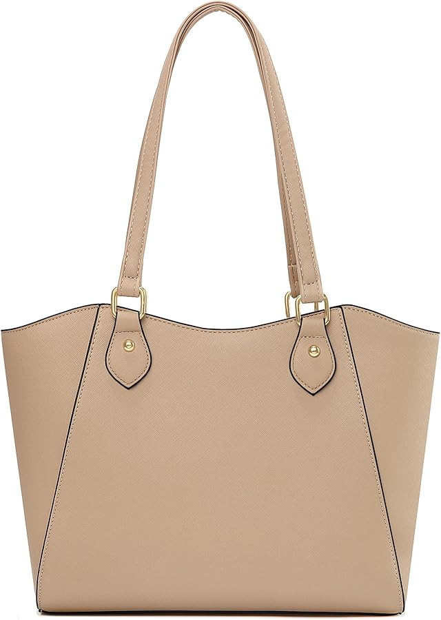 CHICAROUSAL Tote Bag for Women Large Handbags and Purses for Women PU Leather Womens Shoulder Bag... | Amazon (US)