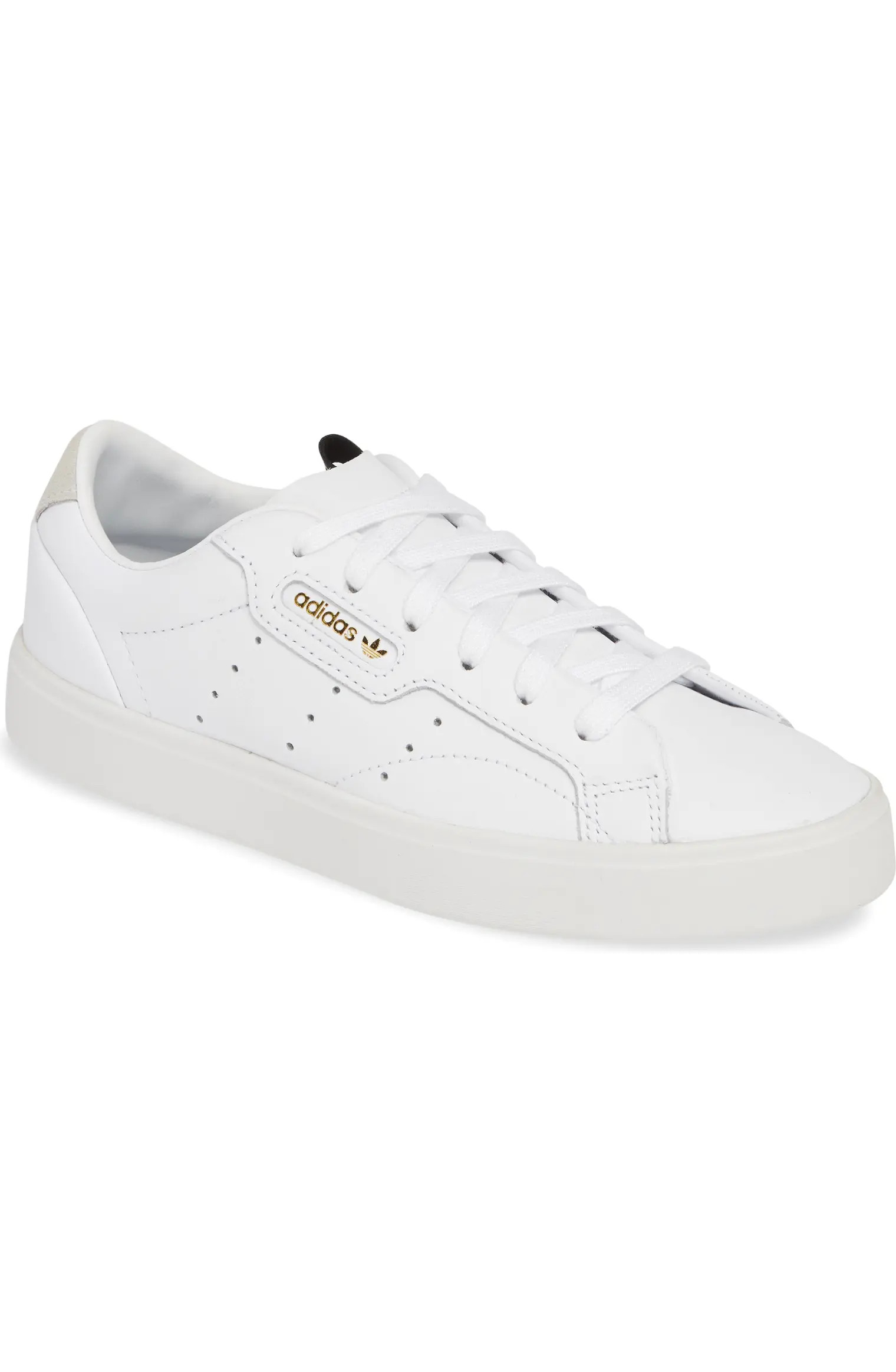 Sleek Leather Sneaker | Nordstrom
