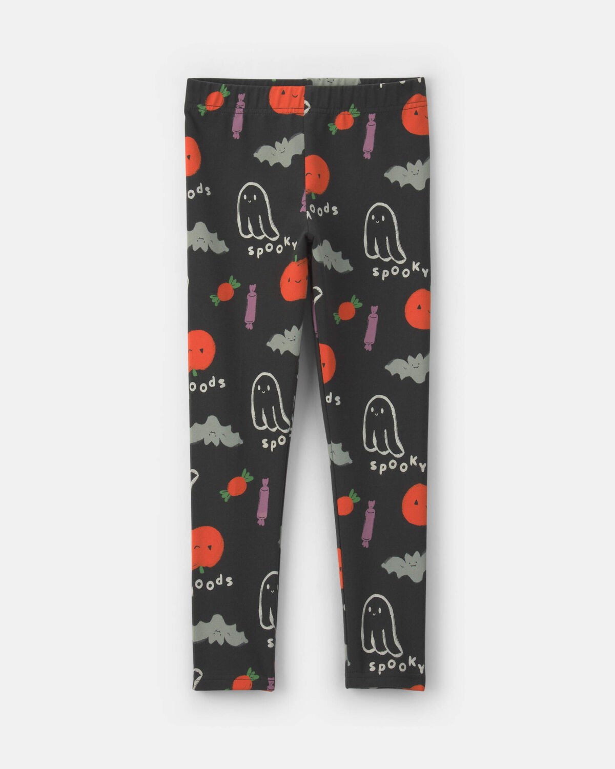 Girls Halloween Pull-On Stretch Leggings - Black | Carter's Inc