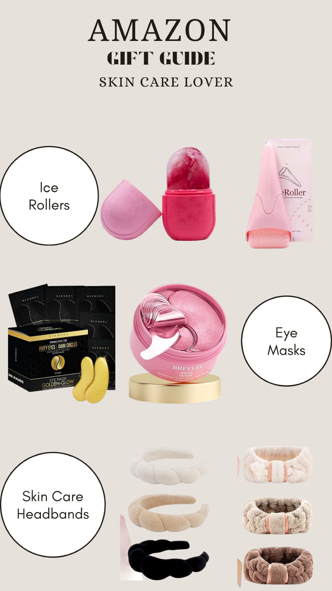 Gift Guide for the skin care girlies 

#LTKbeauty #LTKGiftGuide #LTKfindsunder50