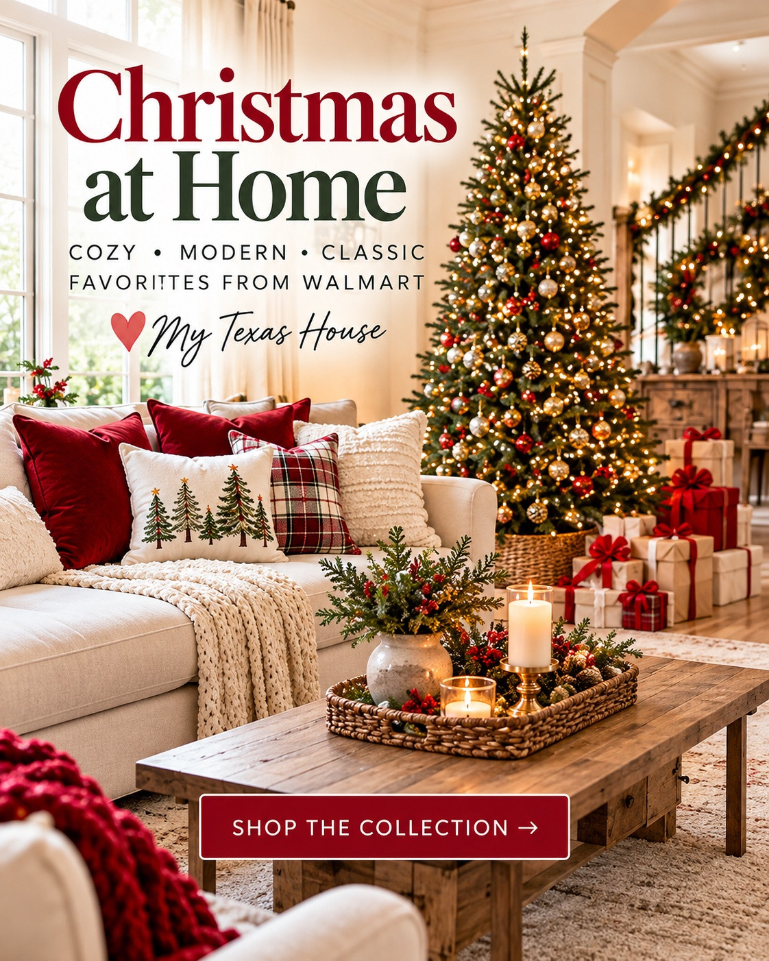 🎄✨ Christmas decorating starts here! ❤️

There’s nothing quite like making your home feel warm, cozy, and beautiful for the holidays! I’ve rounded up some of my favorite Christmas finds from Walmart to help you create that timeless, modern Christmas look without spending a fortune. 🏡✨

From gorgeous pre-lit trees and festive pillows to lush garlands, cozy stockings, and those little finishing touches that make a home feel magical! 🎁

❤️ Beautiful holiday decor
🎄 Cozy, classic Christmas style
✨ Festive finds for every corner of your home

🛍️ Shop the products linked in this post!

Save this for your holiday decorating inspiration, and tell me — have you started decorating for Christmas yet? 🎄

Affiliate disclosure: I may earn a commission when you shop through my links, at no additional cost to you.

#ChristmasDecor #WalmartFinds #HolidayHome #ChristmasDecorating #Over60StyleAndLife