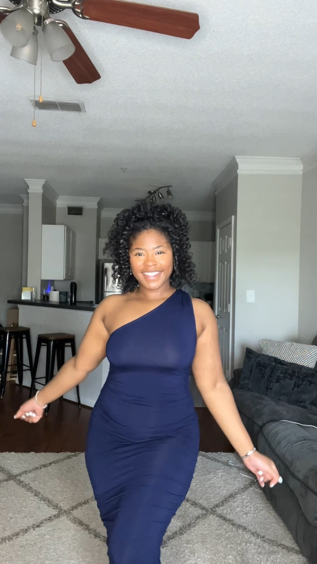 One shoulder dress perfect for date night, weddings or vacation! 

#LTKStyleTip #LTKBeauty #LTKFindsUnder50