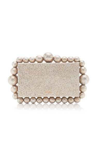 Eos Embellished Metallic Leather Clutch | Moda Operandi (Global)