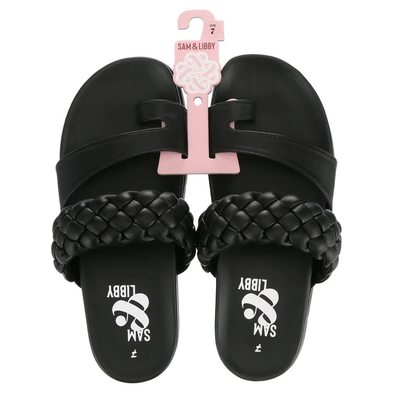 Sam & Libby Women's Adelia Footbed Sandal | Walmart (US)