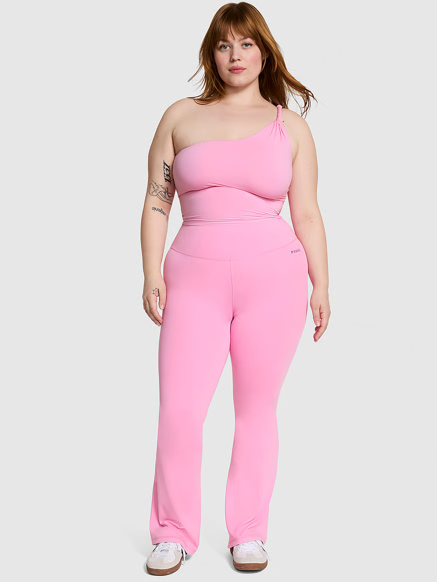 Buy Relay Flare Leggings, Pink Lollipop - Order Bottoms online - PINK US | Victoria's Secret (US / CA )