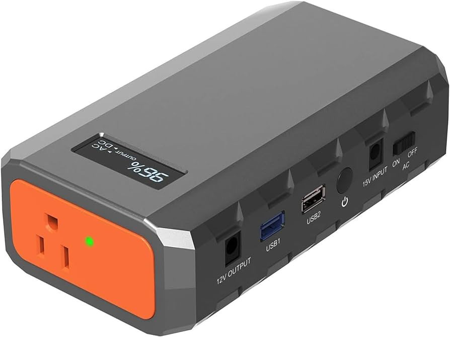 SinKeu 88.8Wh|65Watts Portable Laptop Phone Charger with AC DC USB Outlets, A Super Travel Portab... | Amazon (US)