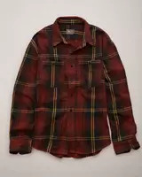 AE77 Premium Flannel Shirt | American Eagle Outfitters (US & CA)