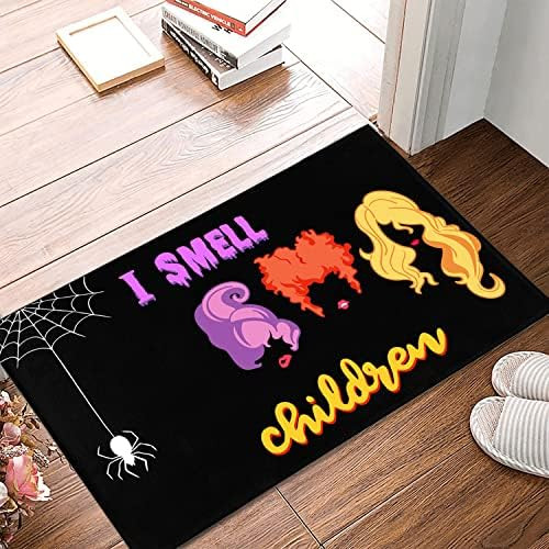 Halloween Decorative Door Mat , Funny Halloween Hocus Pocus Decor Doormat, with Anti-Slip Rubber ... | Amazon (US)