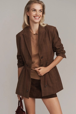 Dolan Left Coast Cinched-Waist Blazer | Anthropologie (US)