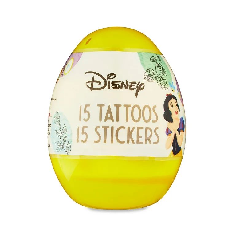 Disney Princess Plastic Egg, Sticker, Tattoo, Easter Egg Hunt, 30 Count | Walmart (US)