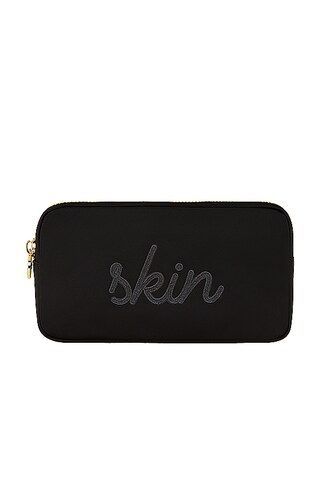 Stoney Clover Lane Noir Skin Embroidered Small Pouch in Noir from Revolve.com | Revolve Clothing (Global)