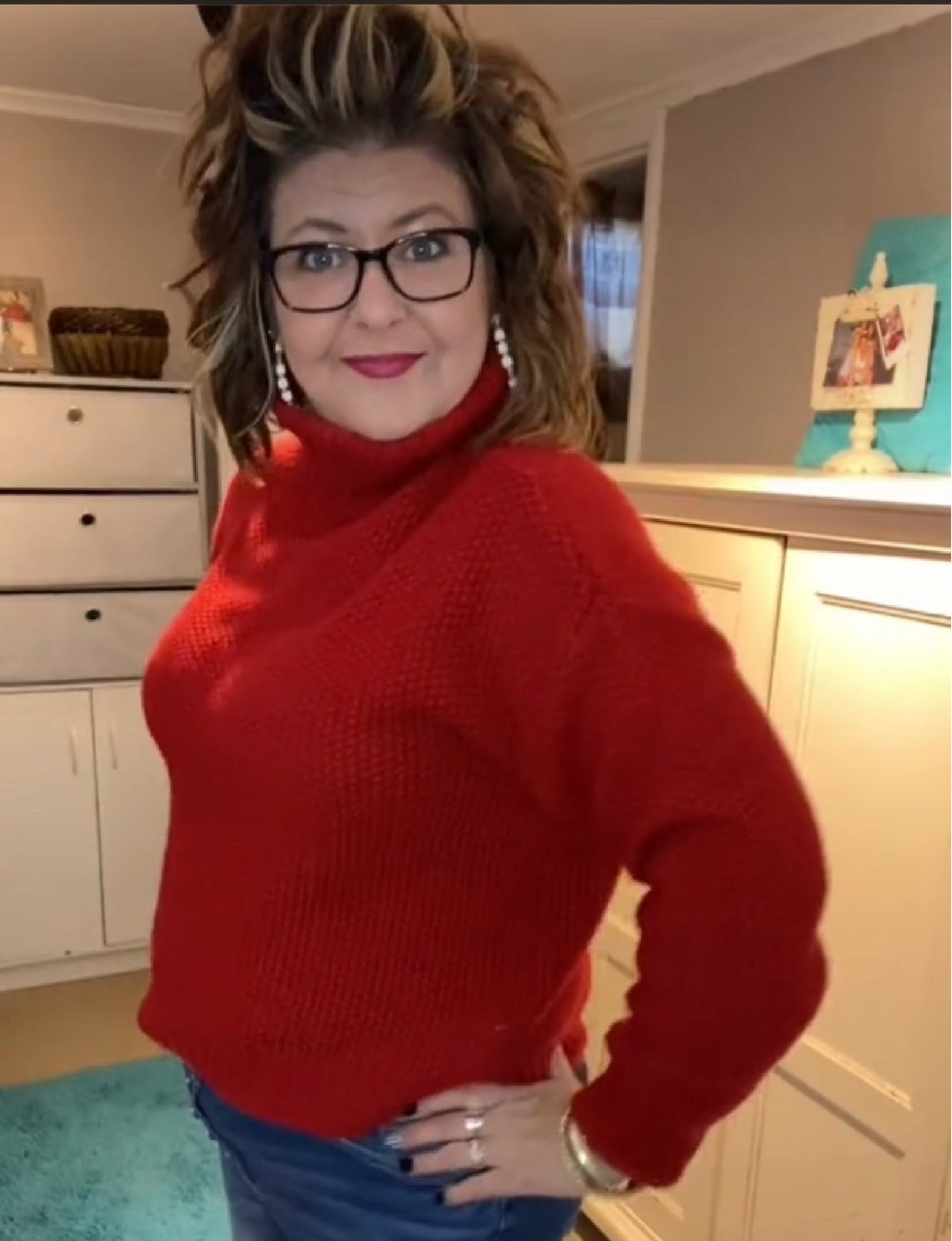 Who doesn’t love red! 