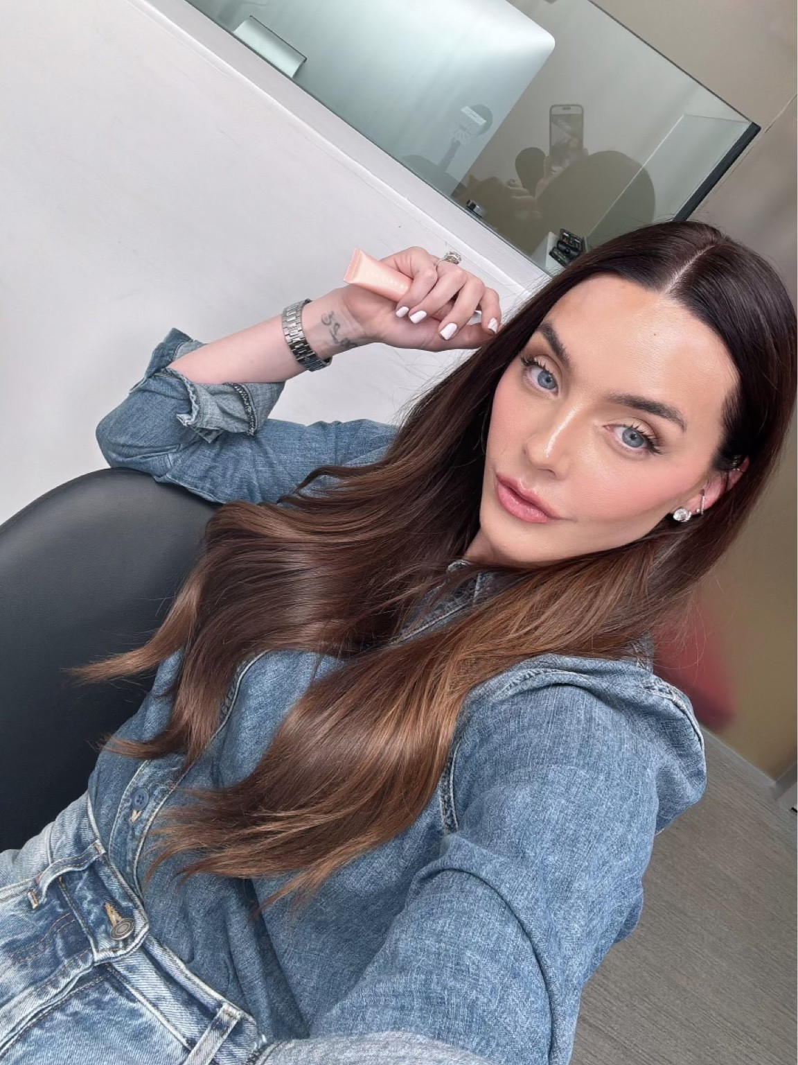 Denim outfit of the day 🤍