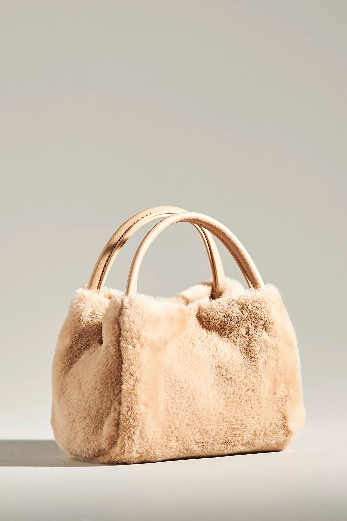 The Faux Fur Super Mini Hollace Tote | Anthropologie (US)