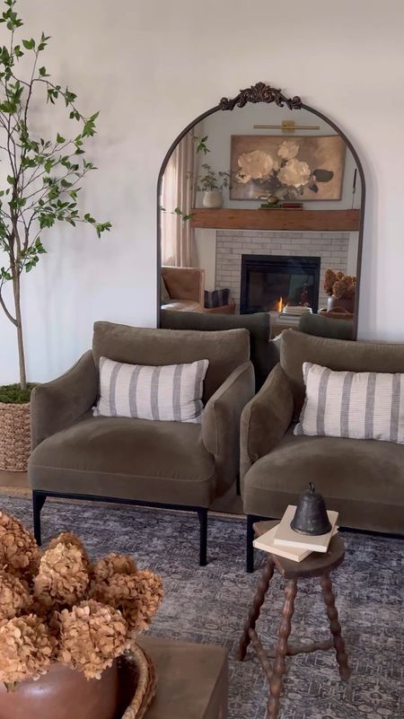 West elm Penn chair and ottoman, green arm chair, modern furniture, living room furniture 

#LTKStyleTip #LTKVideo #LTKHome