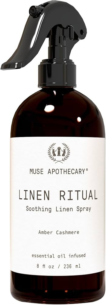 Muse Apothecary Linen Ritual - Aromatic, Soothing, and Relaxing Linen Mist, Laundry and Fabric Sp... | Amazon (US)