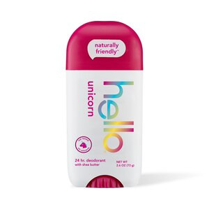 hello Unicorn Aluminum Free 24-Hour Deodorant Stick, Shea Butter, 2.6 OZ | CVS Health
