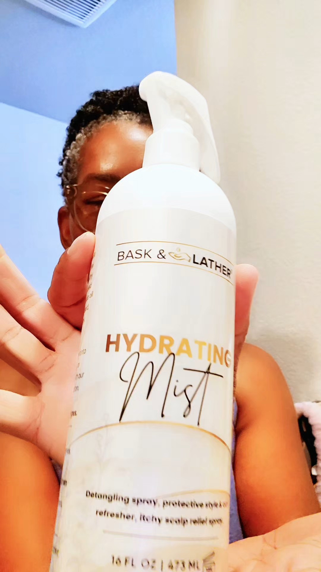 Close to wash day and my curls needed a little help. This Bask & Lather Hydrating Mist gave me serious modern-day curl activator vibes 😂 It brought my curls right back without leaving my hair greasy or weighed down.

#LTKBeauty #LTKOver40