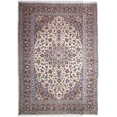 11' 8'' x 8' 0'' Kashan Authentic Persian Hand Knotted Area Rug - 112857 | Los Angeles Home of rugs