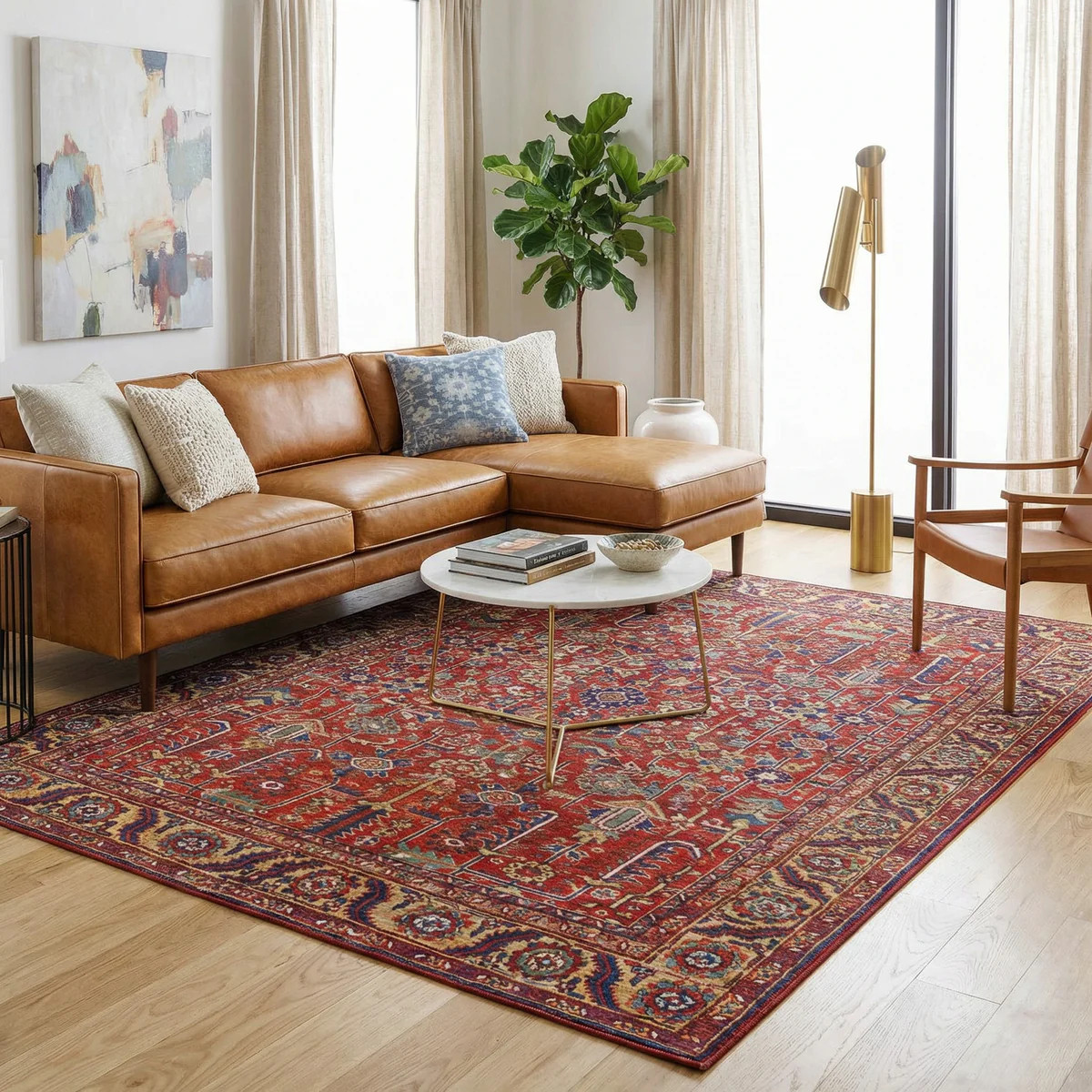 Edwardsburg Traditional Red Rug | Boutique Rugs