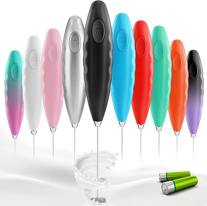 Milk Boss (Batteries Included) Double Grip Milk Frother Handheld - Coffee Frother Electric Handhe... | Amazon (US)