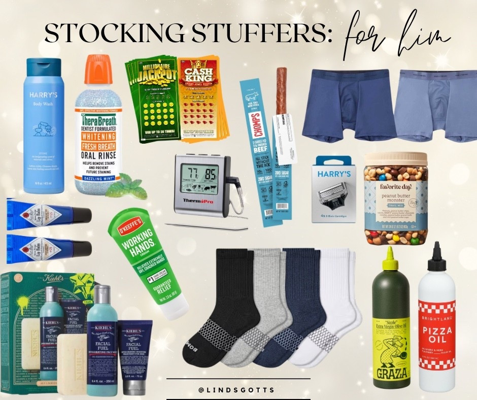 Stocking stuffer ideas: for him 

#LTKGiftGuide #LTKHoliday #LTKSeasonal
