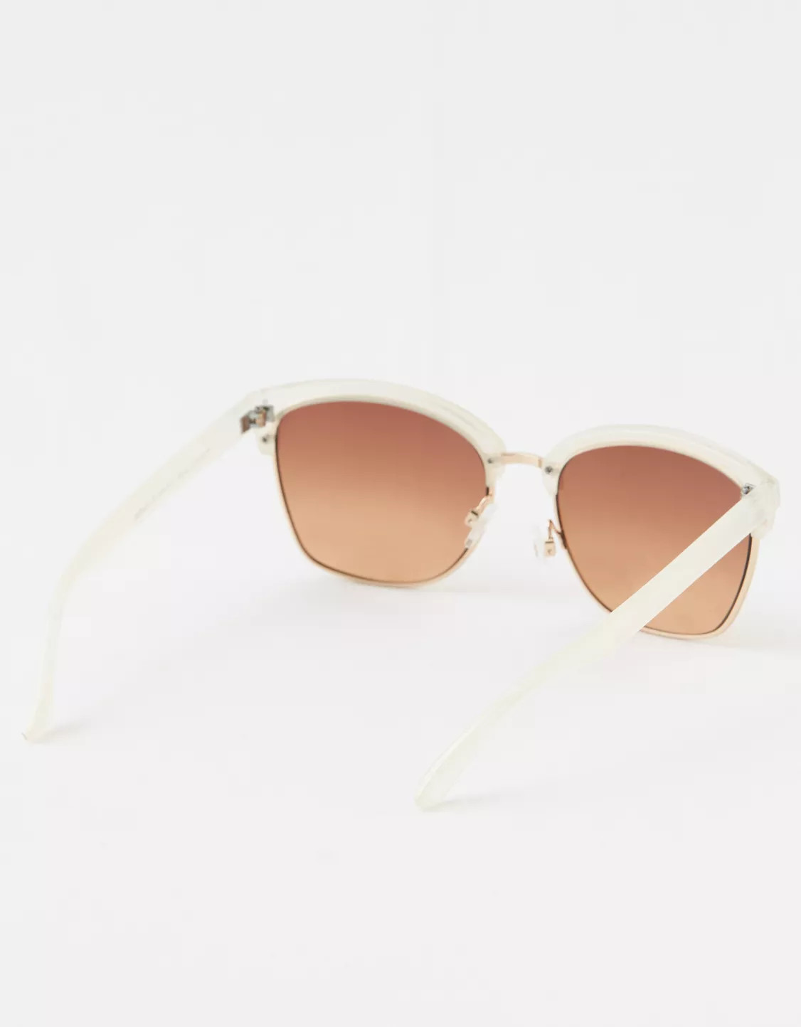 Aerie Squared Away Clubmaster Sunglasses | Aerie