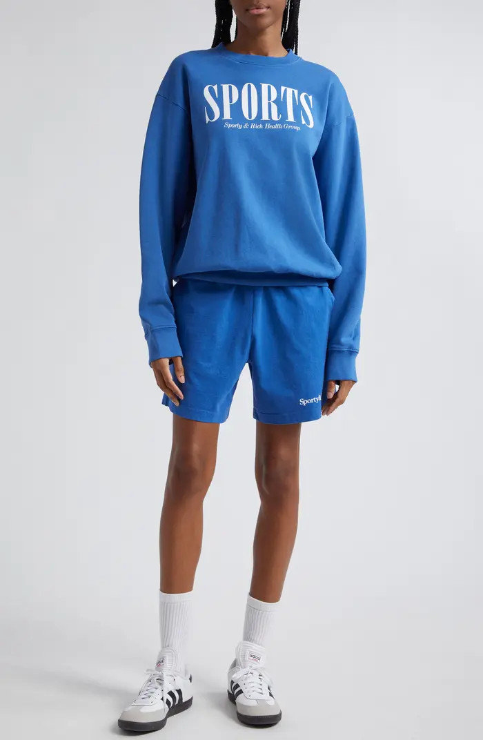Sports Cotton Graphic Sweatshirt | Nordstrom