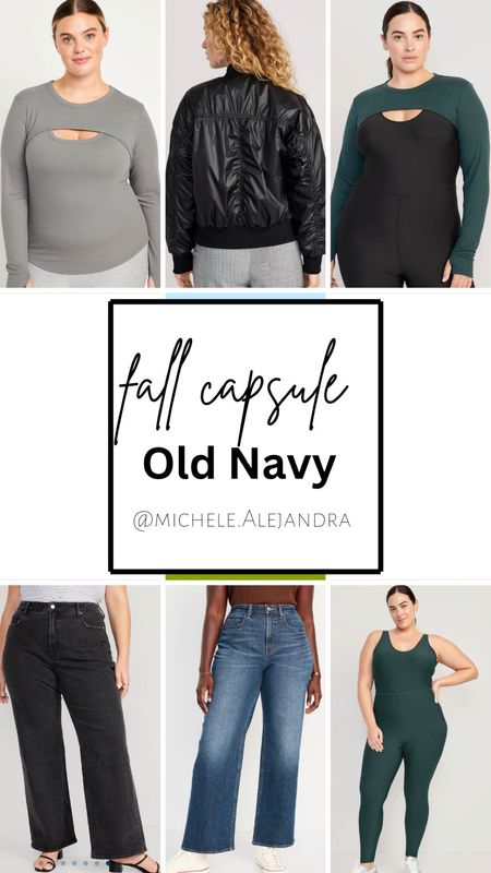 Fall capsule items ordered from Old Navy fall feels sale - items starting at $10. The shrugs will be perfect for post workouts since I work out in tanks. Bomber jacket season is here and all items are currently on sale at Old Navy

#LTKover40 #LTKSeasonal #LTKmidsize