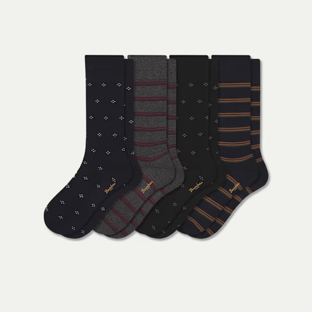 Men's Dress Calf Sock 4-Pack | Bombas