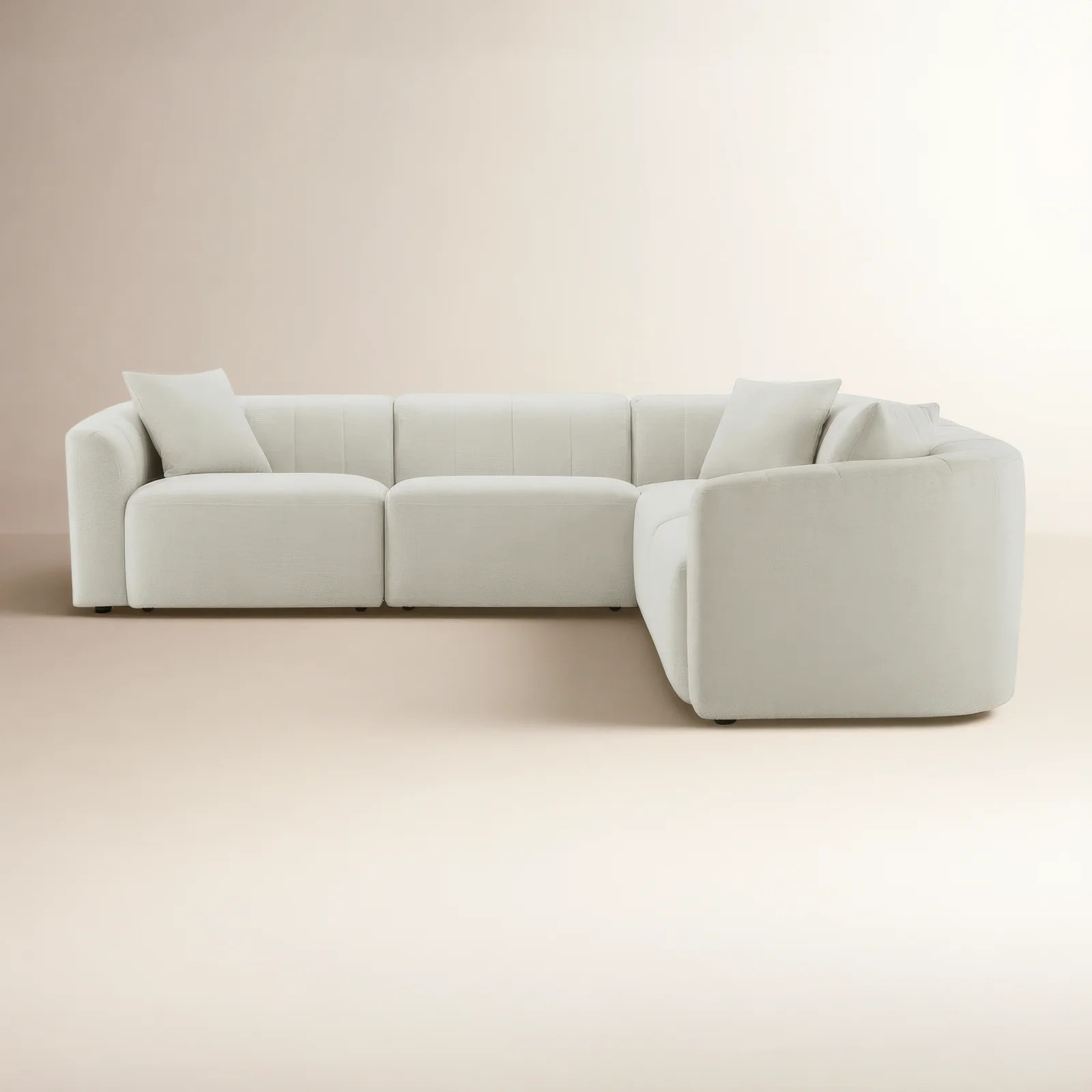Joss & Main Augustine Velvet Modular Sectional & Reviews | Joss & Main | Joss & Main