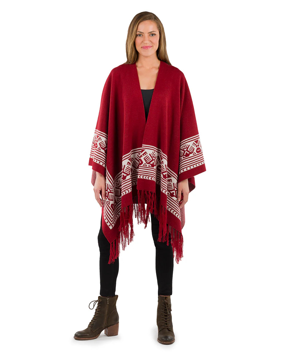 Boho Shawl - Fringed | Patricia Nash Designs