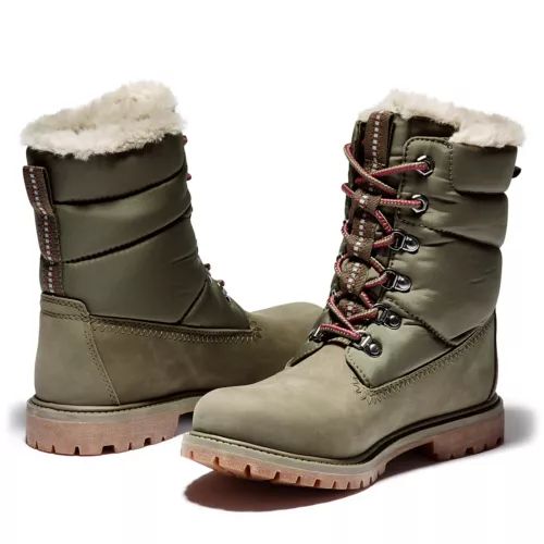 TIMBERLAND | Women's Timberland® Premium 6-Inch Leather/Fabric Waterproof Boots | Timberland (US)