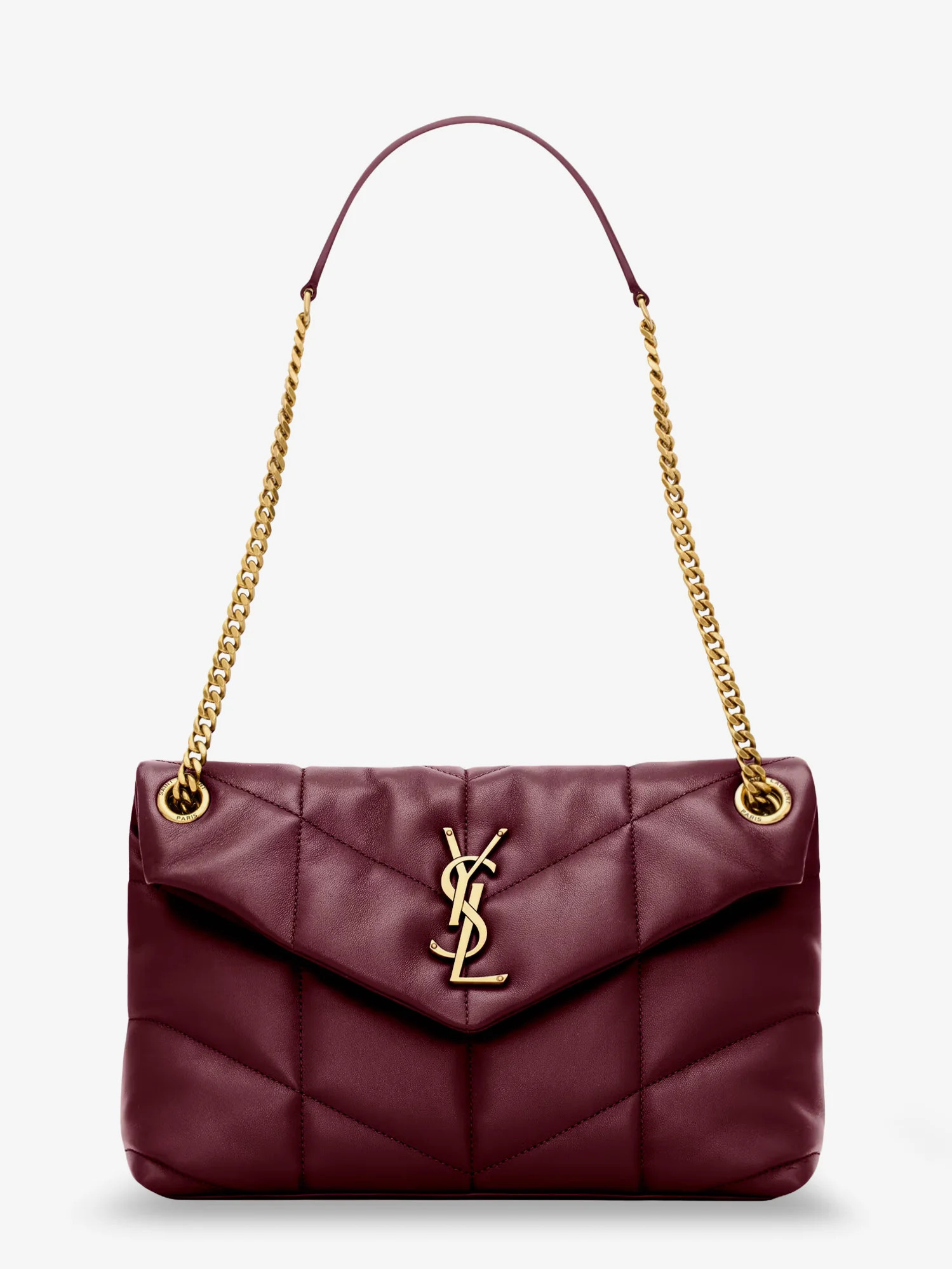 Loulou Puffer matelassé leather shoulder bag - SAINT LAURENT - gender_Woman | Nugnes 1920