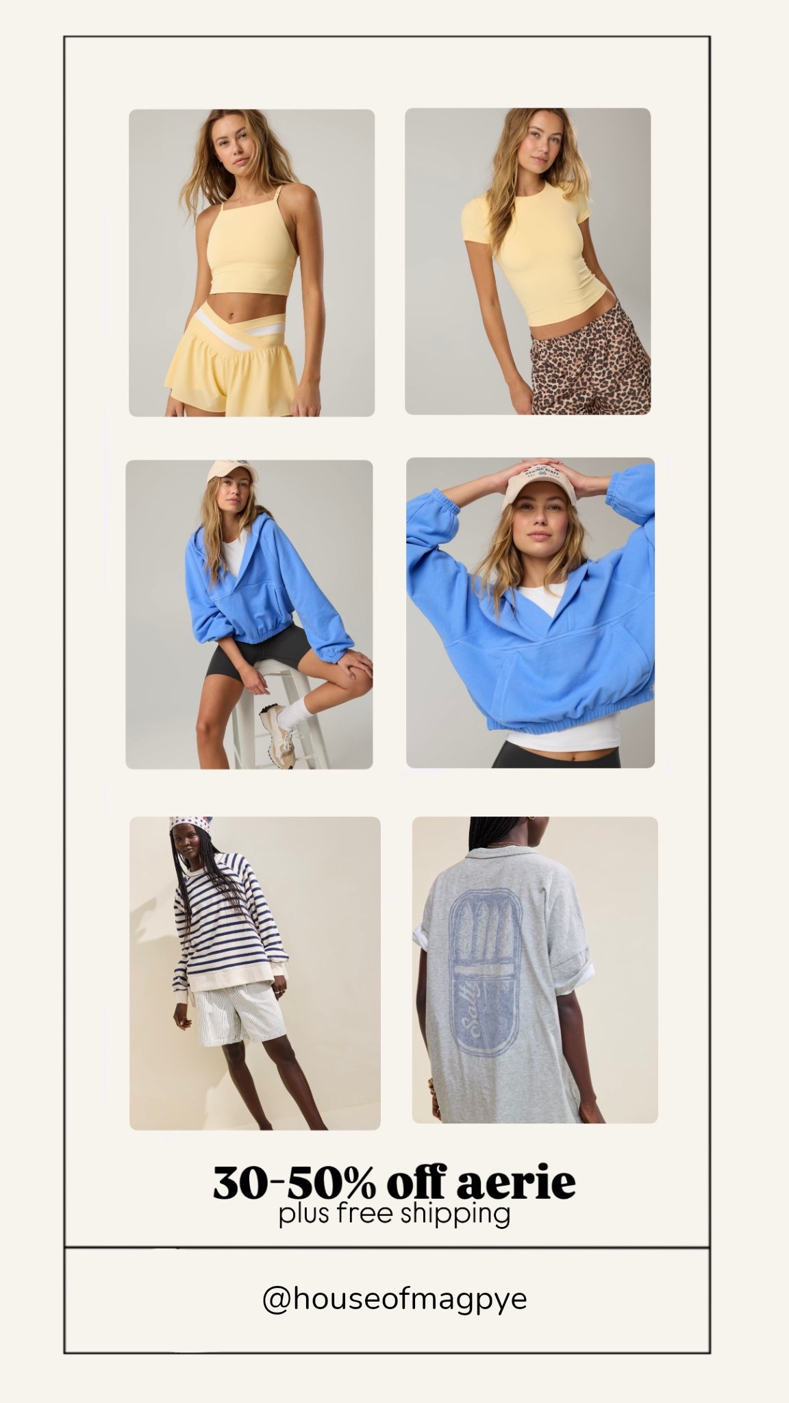 when aerie have a sale…you jump on it! 30-50% off and Extra 17% off with code LUCKY17!! 🙌

#LTKSpringSale #LTKFindsUnder50 #LTKSaleAlert