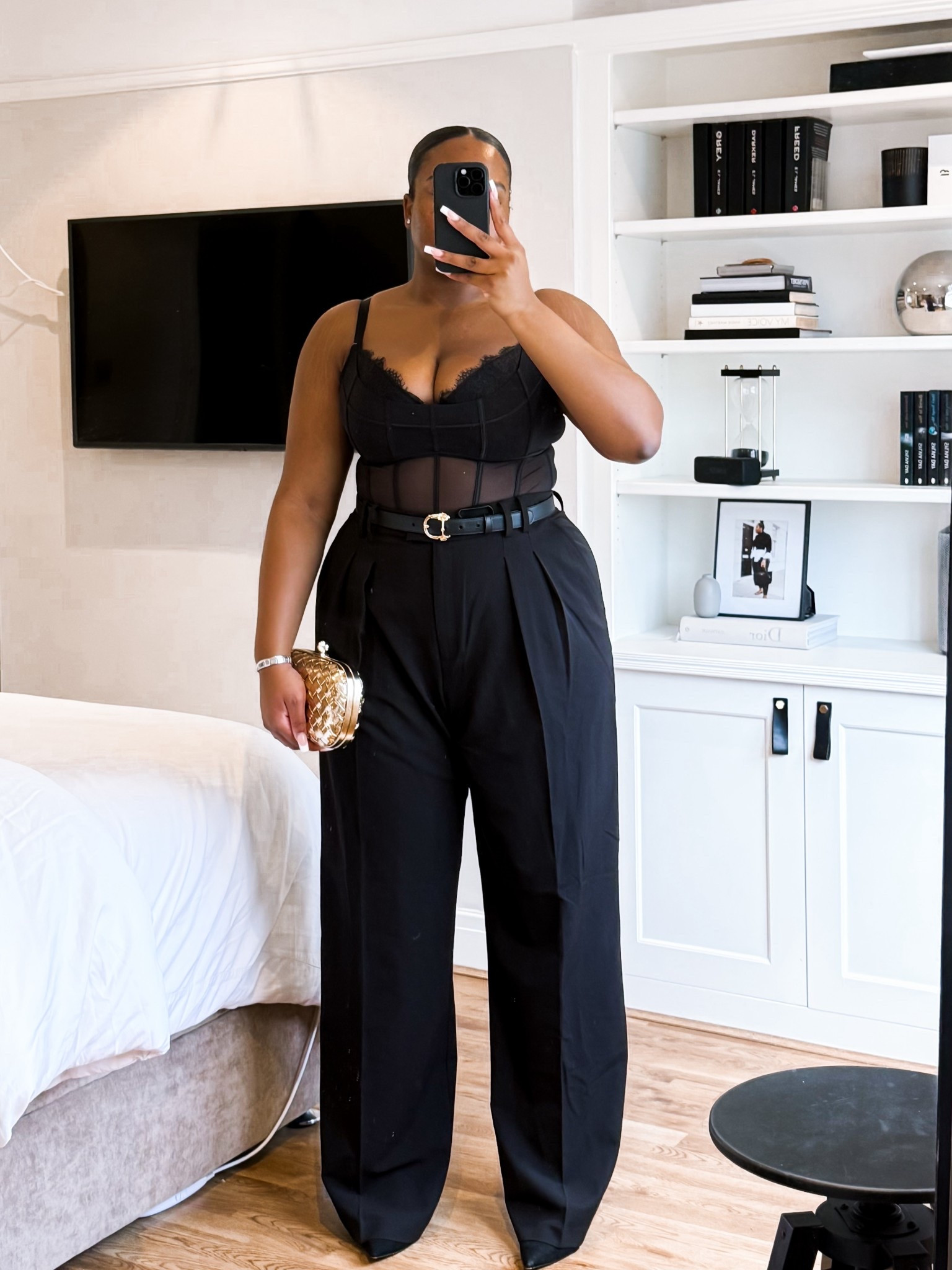 A different take on a stunning outfit for a night out. Something a little bit different from your standard dress or skirt situation and an easy way to transform lingerie into an outfit!

#LTKdatenight #LTKuk #LTKstyletip